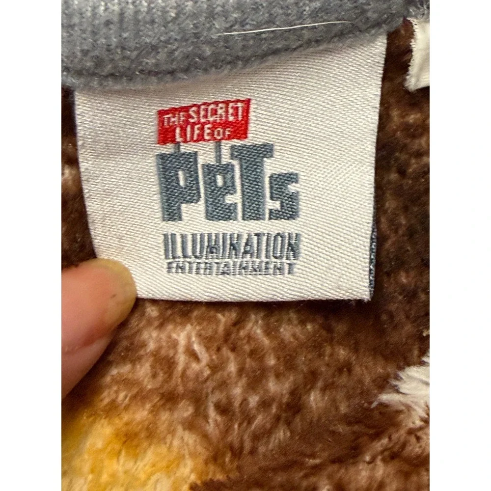 The Secret Life of Pets Plush Fleece Throw Blanket Franco Max Duke Gidget Blue